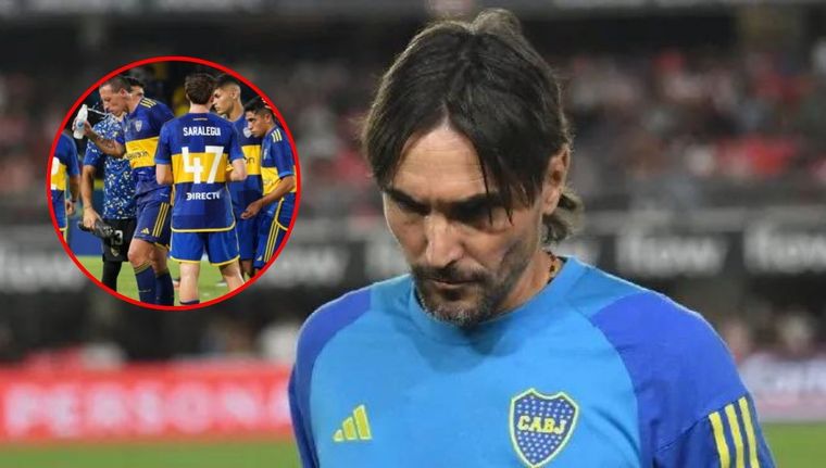 El entrenador xeneize se mantendrá expectante sobre la lesión del jugador. Foto: Archivo