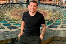 Vecchio estará en San Luis, acompañando al plantel de Racing en la  previa de la final ante Boca. Foto: (foto: @emivecchio10).