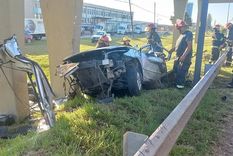 El accidente se produjo este lunes por la mañana Foto: Twitter: @CharlieGonza07