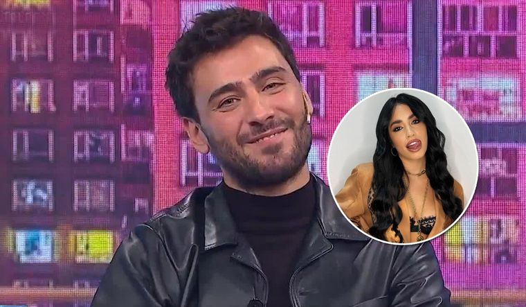 Lizardo Pocne exhibió una foto muy privada con Lali Esposito. Foto: Captura TV