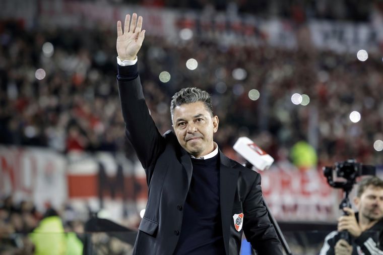Gallardo volvió y River mostró momentos de buen fútbol. Foto: FotoBaires