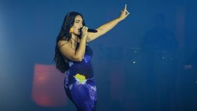 Ángela Leiva se presentó el domingo 15 de marzo en el Teatro Griego Frank Romero Day. Ángela Leiva se presentó el domingo 15 de marzo en el Teatro Griego Frank Romero Day.