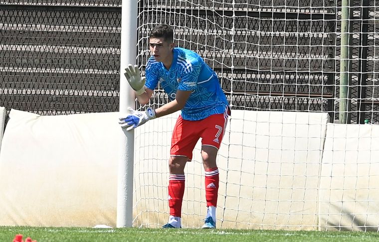 Joaquín Panichelli El delantero convirtió el gol del triunfo y jugó como arquero los últimos minutos.