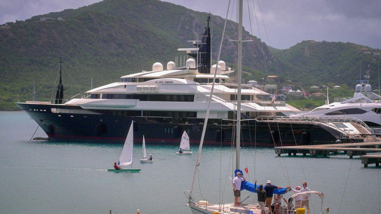 La retención del Alfa Nero le costaba a Antigua y Barbuda unos US$28.000 cada semana.