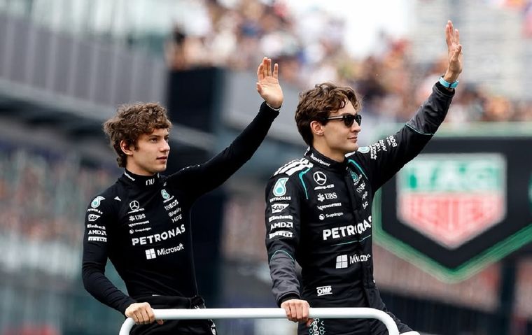 Antonelli y Russell firmaron el 1-2 para Mercedes, aunque con sensaciones diferentes tras la clasificación.