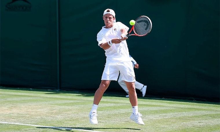 Diego Schwartzman seguirá mañana su partido. Foto: Puro Tenis