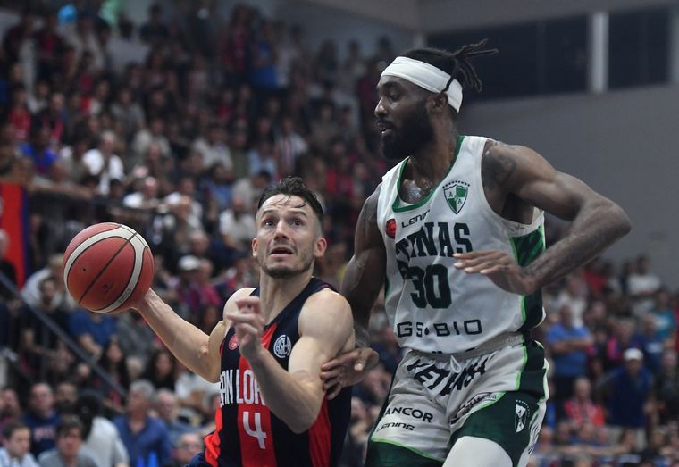 San Lorenzo mandó al descenso a Atenas de Córdoba. Foto: Télam