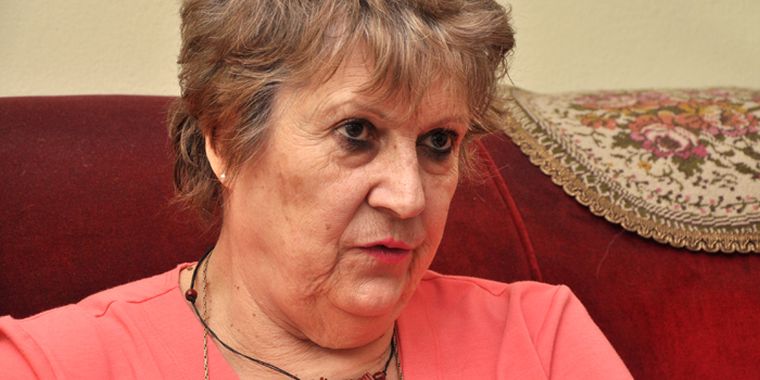 María Elena Izuel, en la intimidad de su hogar Foto: Agustín Mauricio/Mediamza.com