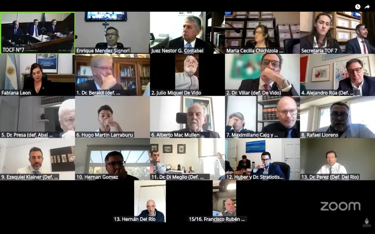 Esta semana se retoma la causa Cuadernos en el tramo de La Camarita. Foto: Captura de video/Agencia NA.