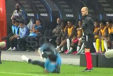 El elenco de Avellaneda abrió la serie ante el Timao. Foto: Captura El elenco de Avellaneda abrió la serie ante el Timao. Foto: Captura