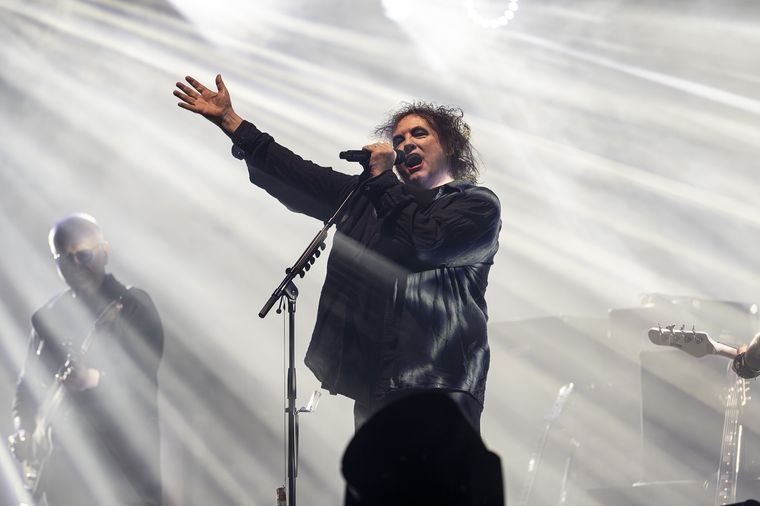 The Cure hizo cantar a los fanáticos que los siguen desde los '80. The Cure hizo cantar a los fanáticos que los siguen desde los '80.