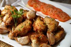 Alitas de pollo al ajillo Foto: lasrecetasdelchef.net