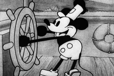 MDZol | El personaje de Mickey Mouse apareció por primera vez en el corto Steamboat Willie. Foto: DOMINIO PÚBLICO