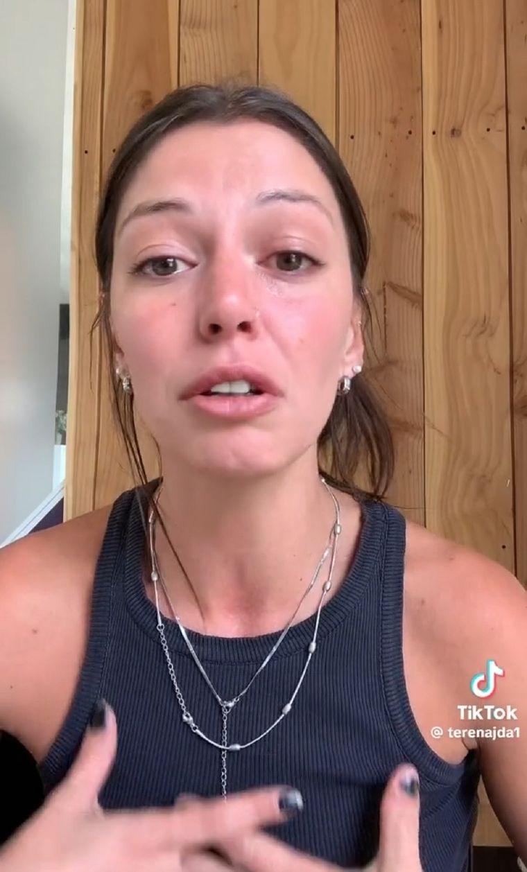 El video de la joven se volvió viral Foto: Gentileza