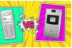 El teléfono plegable Motorola Razr V3 sigue como el objeto de deseo para los coleccionistas en esta comparativa.