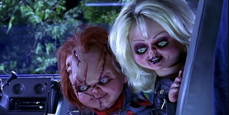 Chucky y su novia asesina Tiffany Foto: Archivo