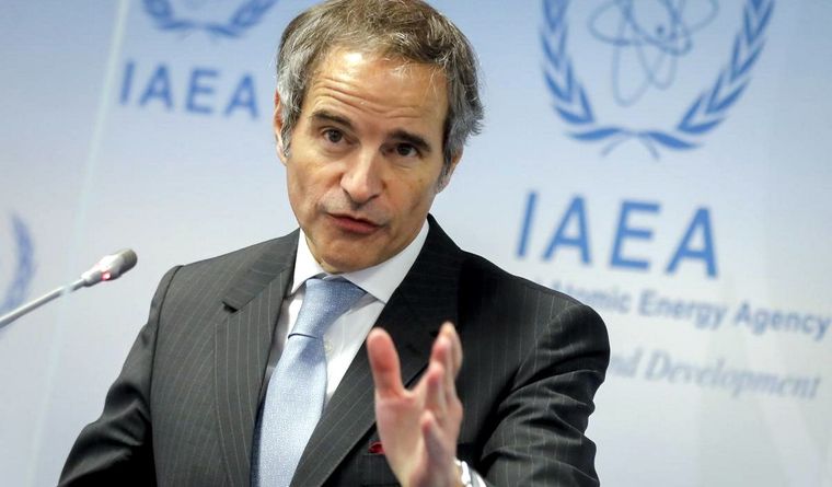 Rafael Grossi fue amenazado por Irán Foto: Efe.