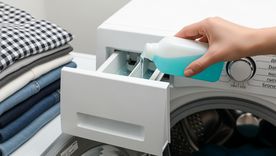 Cómo complementar el jabón en el lavarropas con vinagre. Foto: Shutterstock Cómo complementar el jabón en el lavarropas con vinagre. Foto: Shutterstock