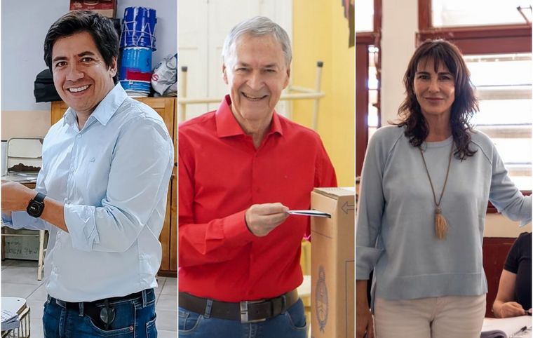 Gonzalo Roca (LLA), Juan Schiaretti (Provincias Unidas) y Natalia De la Sota (Defendamos Cördoba), encabezan las listas que habrían obtenido la mayor cantidad de votos en los comicios de Córdoba.