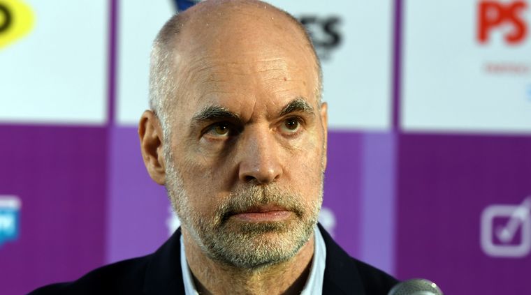 Rodríguez Larreta, en plena campaña electoral Foto: ALF PONCE MERCADO / MDZ