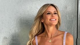 Mariana Fabbiani deslumbró con un look dorado. Mariana Fabbiani deslumbró con un look dorado.