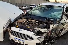 El Ford Focus era del hombre que circulaba correctamente y resultó herido Foto: Captura de pantalla El Ford Focus era del hombre que circulaba correctamente y resultó herido Foto: Captura de pantalla