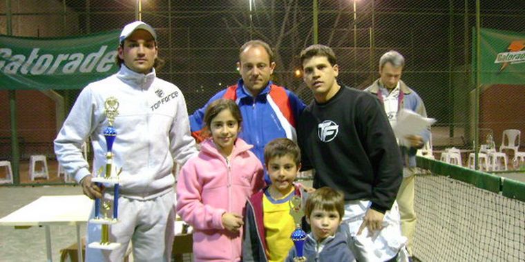 Arnaldo Mesas y Alejandro Morcos, los ganadores de primera categoría. Foto: Matías Mosso