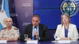 Adorni se reunió este viernes con la ministra de Seguridad