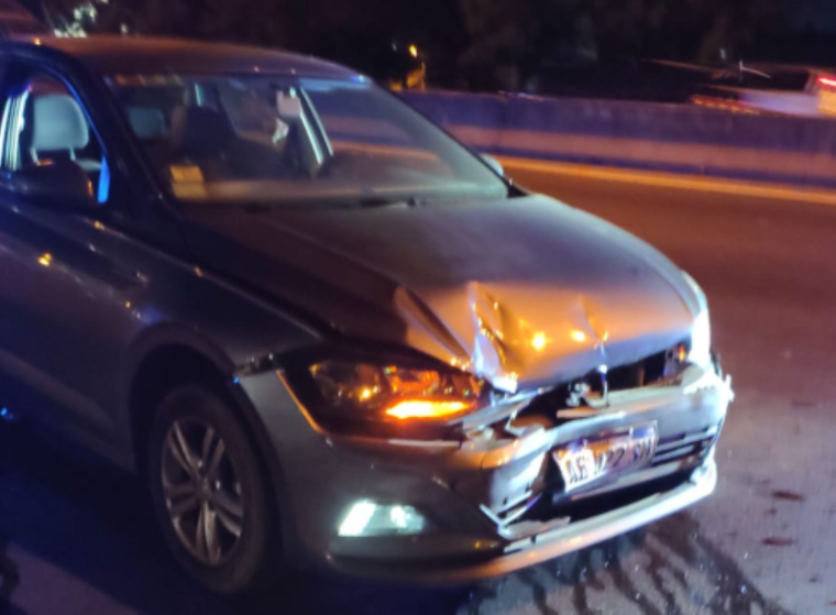 El primer choque triple desencadenó otro siniestro a pocos metros.