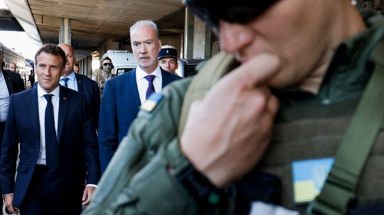 Los mandatarios ya están en Kiev. Foto: ElMundo.