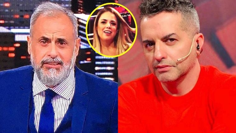 Jorge Rial, Marina Calabró y Ángel de Brito