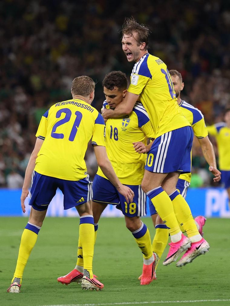 Suecia le gana a Túnez en el debut mundialista.