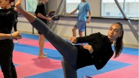 Trinidad Bigetti, la mendocina que busca hacer historia en el mundo del taekwondo. Trinidad Bigetti, la mendocina que busca hacer historia en el mundo del taekwondo.