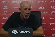 El DT del Bodeguero habló en conferencia de prensa. El DT del Bodeguero habló en conferencia de prensa.