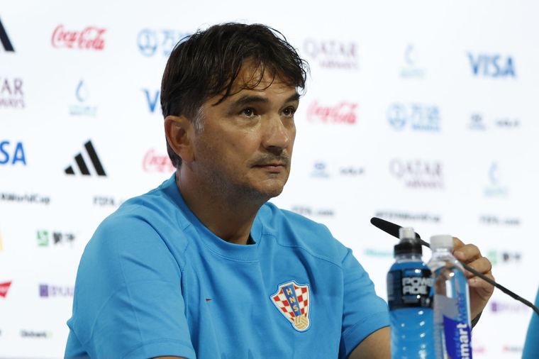 Zlatko Dalic, entrenador de Croacia. Foto: EFE