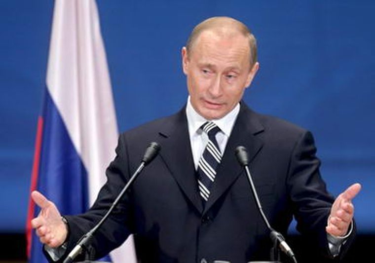 Vladimir Putin, mandatario ruso. Foto: Efe