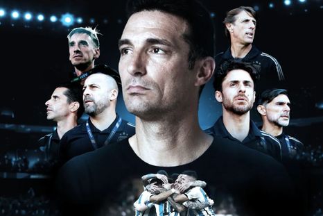 Lionel Scaloni, el director técnico campeón del mundo, es el eje central de una nueva producción audiovisual. / Captura poster Lionel Scaloni, el director técnico campeón del mundo, es el eje central de una nueva producción audiovisual. / Captura poster
