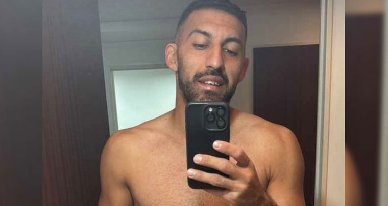Wanchope Ábila subió una foto mostrando su estado actual. Foto: Redes