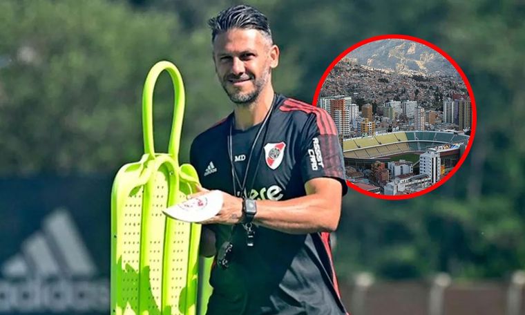 Demichelis debutará en Libertadores en la altura de La Paz