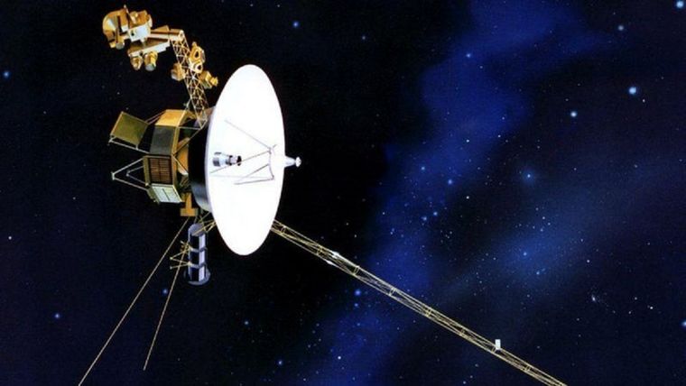 La sonda Voyager 2 ha estado explorando el espacio desde hace casi 50 años. Foto: NASA