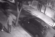 Buscan al hombre que golpeó salvajemente a su perro Foto: Captura de video