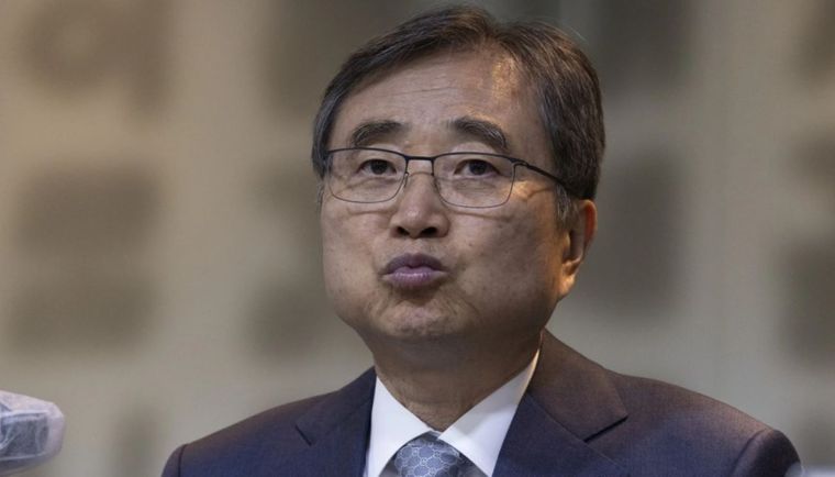 Cho Hyun, de Corea del Sur, reveló los planes de Estados Unidos. Foto Efe Cho Hyun, de Corea del Sur, reveló los planes de Estados Unidos. Foto Efe