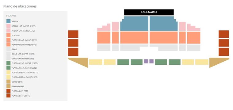 Los tickets para ver a Sin Bandera ya están a la venta a través de Ticketek y boleterías del estadio. Los tickets para ver a Sin Bandera ya están a la venta a través de Ticketek y boleterías del estadio.