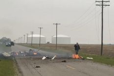 Las autoridades locales abrieron una investigación sobre el siniestro Foto: X