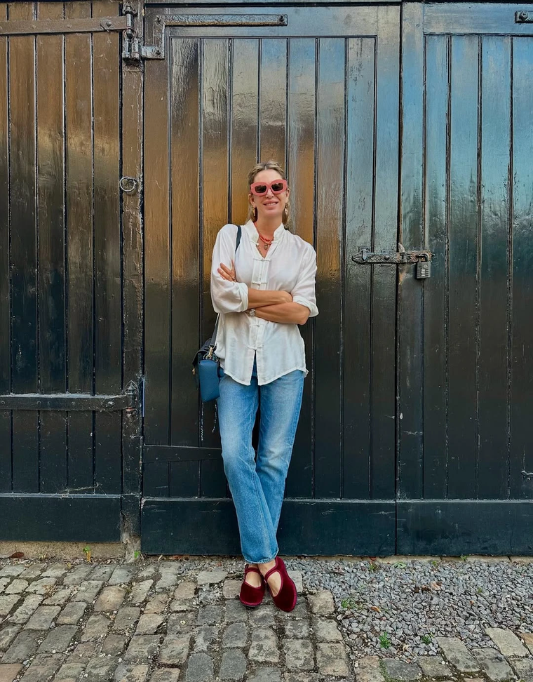 Dolores Barreiro usó las guillerminas que elevan cualquier look básico. Dolores Barreiro usó las guillerminas que elevan cualquier look básico.