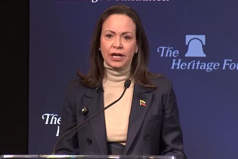 La líder opositora de Venezuela, María Corina Machado. La líder opositora de Venezuela, María Corina Machado.