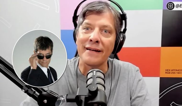 Mario Pergolini contó por qué usaba anteojos en CQC Foto: Captura TV