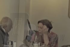 Gustavo Yankelevich y Lizy Tagliani tuvieron una reunión privada en un café. Foto: Captura de pantalla Youtube Eltrece.