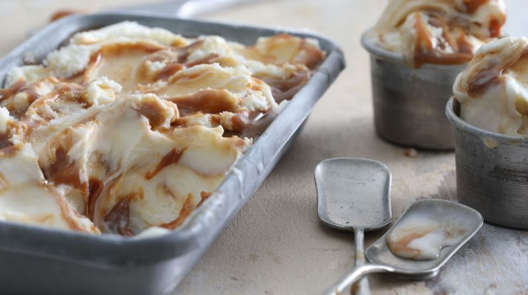 La receta de helado casero más vista en redes, versión argenta. Foto: Fondo de Olla