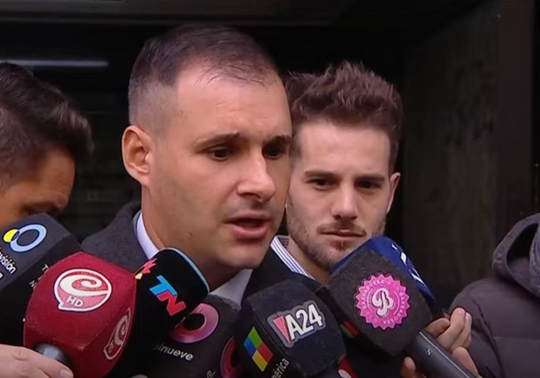 Héctor Costa, abogado de Abel Guzmán Foto: Captura de video